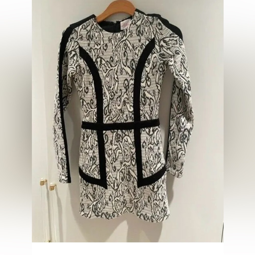 PARKER long sleeve barque Design black and white extra small get ready for fall